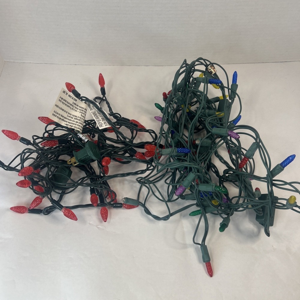 Berry Lights Christmas Strawberry Red Strand And Multi Color Read Works